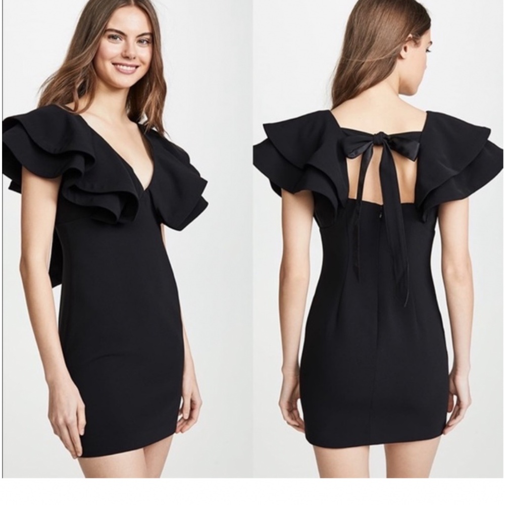 Cinq a Sept formal cocktail mini black dress